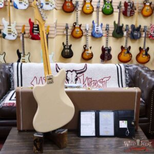 Fender Custom Shop Vintage Custom 1958 Jazzmaster Hand-Wound Pickups Maple Neck NOS Aged Desert Sand - Image 9