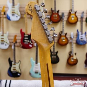 Fender Custom Shop Vintage Custom 1958 Jazzmaster Hand-Wound Pickups Maple Neck NOS Aged Desert Sand - Image 10