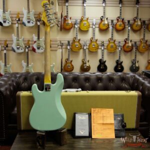 Fender Custom Shop 1959 Precision Bass Journeyman Relic AAA Rosewood Slab Board Handwound PU Surf Green - Image 11