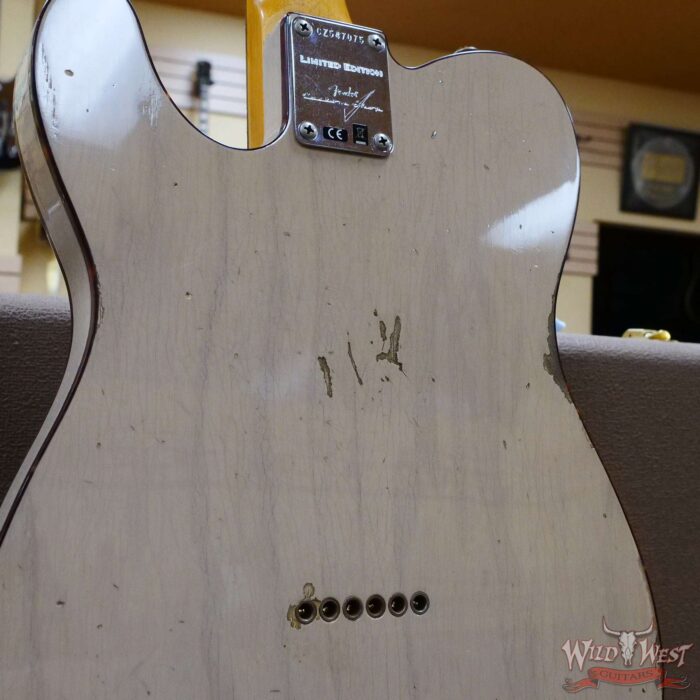 Fender Custom Shop 1960 HS Telecaster Custom Relic Aged Dirty White Blonde - Image 12