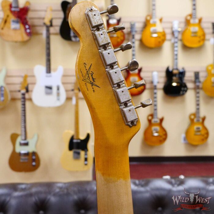 Fender Custom Shop 1960 HS Telecaster Custom Relic Aged Dirty White Blonde - Image 10