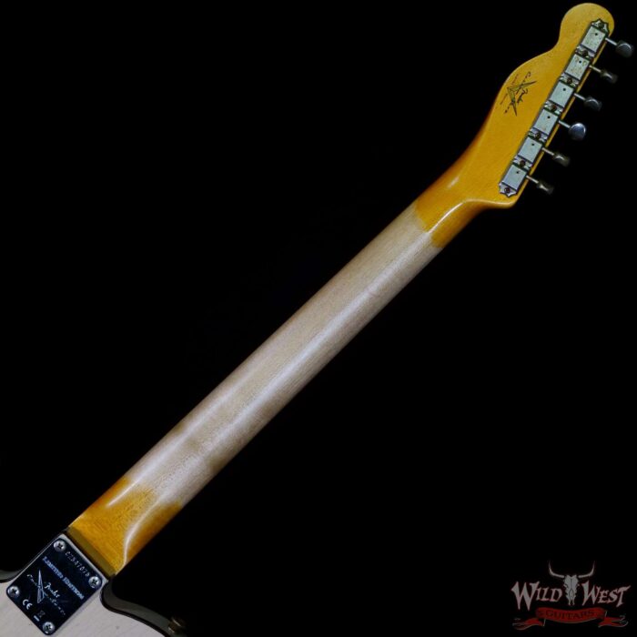 Fender Custom Shop 1960 HS Telecaster Custom Relic Aged Dirty White Blonde - Image 5