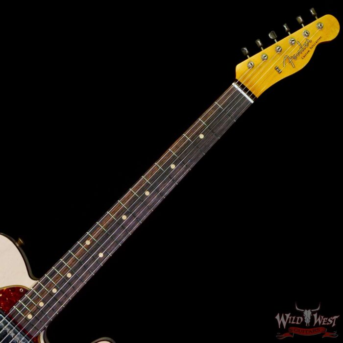 Fender Custom Shop 1960 HS Telecaster Custom Relic Aged Dirty White Blonde - Image 4