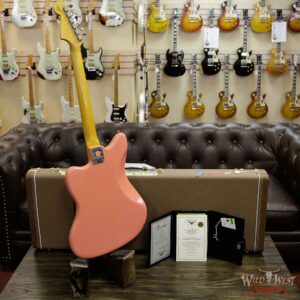 Fender Custom Shop Super Faded 60s Jazzmaster Journeyman Relic Rosewood Aged Fiesta Red - Image 15