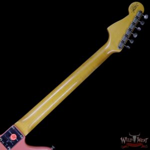 Fender Custom Shop Super Faded 60s Jazzmaster Journeyman Relic Rosewood Aged Fiesta Red - Image 11