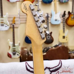 Fender Custom Shop 1962 Stratocaster Hand-Wound Pickups AAA Dark Rosewood Slab Board Relic Lake Placid Blue 7.65 LBS - Image 11