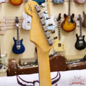 Fender Custom Shop 1962 Stratocaster Hand-Wound Pickups AAA Dark Rosewood Slab Board Relic Sonic Blue 7.65 LBS - Image 11
