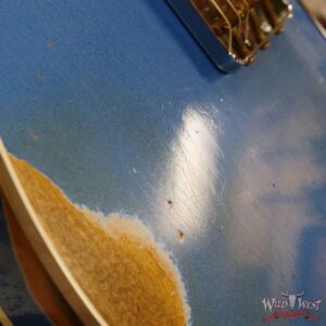 Fender Custom Shop 1962 Telecaster Custom Rosewood Slab Board Hand-Wound Pickups Relic Lake Placid Blue - Image 9
