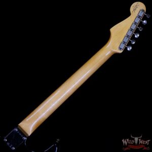 Fender Custom Shop 1963 Stratocaster Hand-Wound Pickups Journeyman Relic Black - Image 5