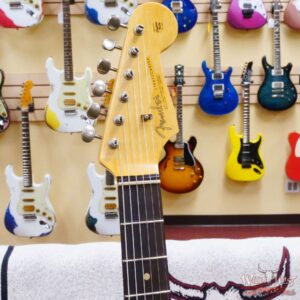 Fender Custom Shop 1963 Stratocaster Hand-Wound Pickups Journeyman Relic Black - Image 7