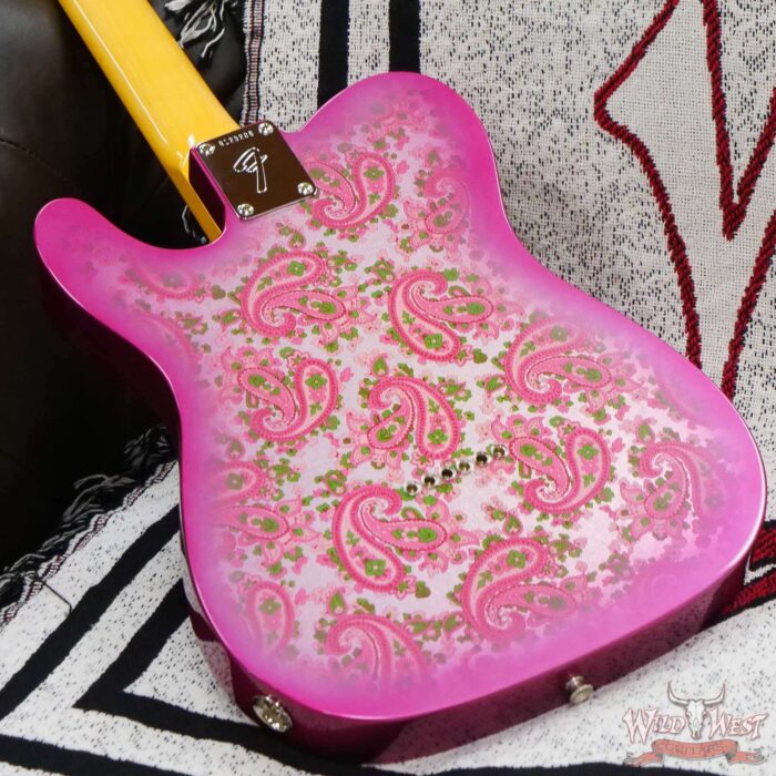 Fender Custom Shop Vintage Custom ‘68 Telecaster Maple Fingerboard NOS Pink Paisley - Image 10