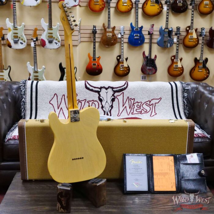 Fender Custom Shop Limited Edition 70th Anniversary Broadcaster (Telecaster) Jorneyman Relic Nocaster Blonde R111878 - Image 9