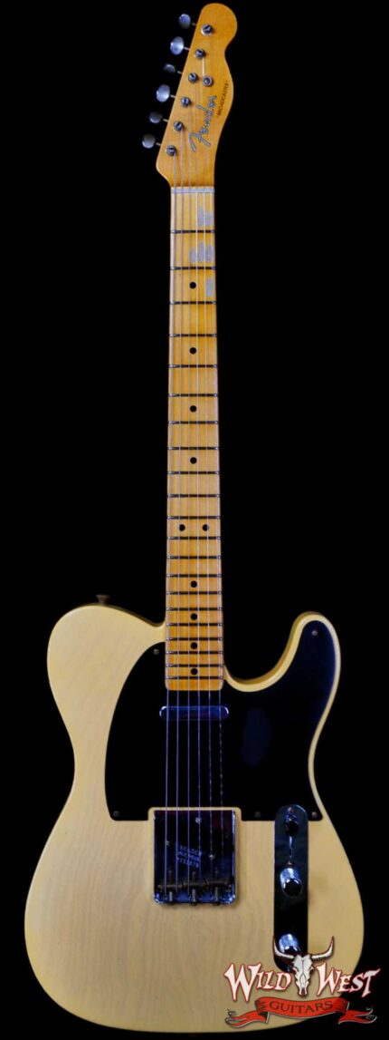Fender Custom Shop Limited Edition 70th Anniversary Broadcaster (Telecaster) Jorneyman Relic Nocaster Blonde R111878