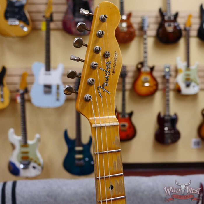 Fender Custom Shop Limited Edition 70th Anniversary Broadcaster (Telecaster) Relic Nocaster Blonde R112540 - Image 7