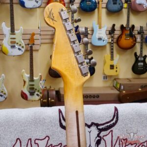 Fender Custom Shop Limited Edition 70th Anniversary 1954 Stratocaster Relic Nocaster Blonde with Black Pickguard 7.50 LBS - Image 11