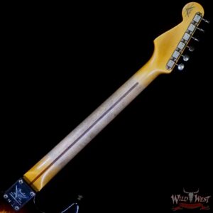 Fender Custom Shop Limited Edition 70th Anniversary 1954 Stratocaster Heavy Relic Wide Fade 2 Tone Sunburst 7.65 LBS - Image 5