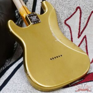 Fender Custom Shop Limited Edition 70th Anniversary 1954 Hardtail Stratocaster Relic Aztec Gold 7.30 LBS - Image 11