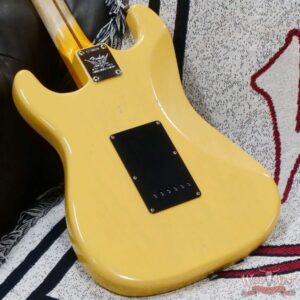 Fender Custom Shop Limited Edition 70th Anniversary 1954 Stratocaster Journeyman Relic Nocaster Blonde with Black Pickguard 7.50 LBS - Image 12