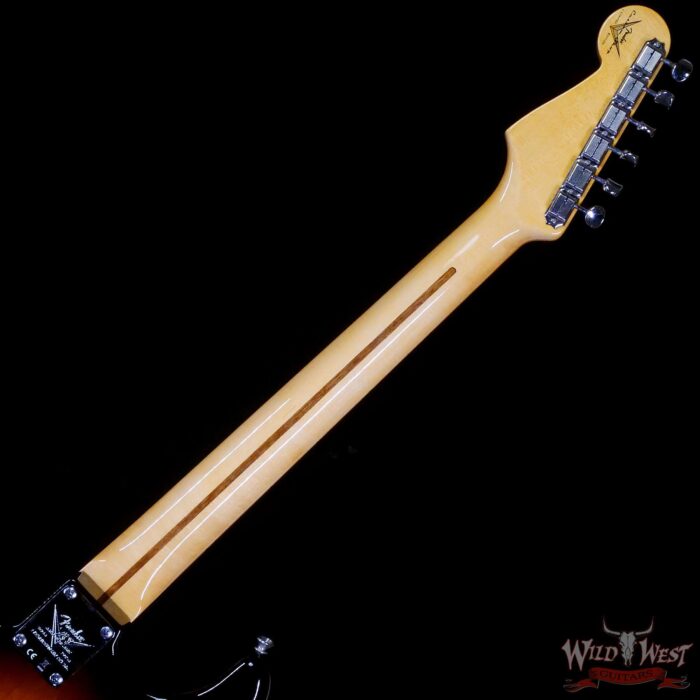 Fender Custom Shop Limited Edition 70th Anniversary 1954 Stratocaster TCP Time Capsule Package Wide Fade 2 Tone Sunburst 7.75 LBS - Image 5