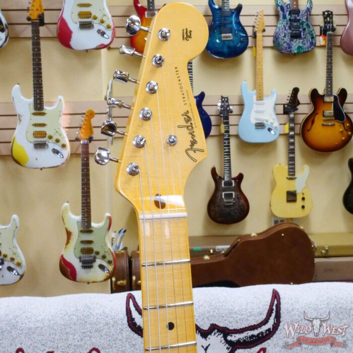 Fender Custom Shop Limited Edition 70th Anniversary 1954 Stratocaster TCP Time Capsule Package Wide Fade 2 Tone Sunburst 7.75 LBS - Image 7