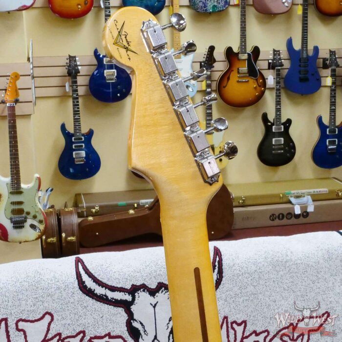 Fender Custom Shop Limited Edition 70th Anniversary 1954 Stratocaster TCP Time Capsule Package Wide Fade 2 Tone Sunburst 7.75 LBS - Image 10