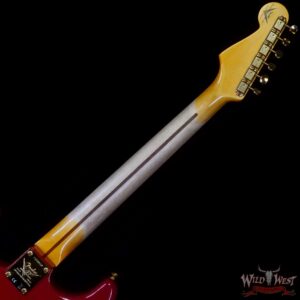 Fender Custom Shop Limited Edition 70th Anniversary 1954 Hardtail Stratocaster Journeyman Relic Dakota Red with Gold Hardware 6.90 LBS - Image 5