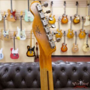 Fender Custom Shop 70th Anniversary Broadcaster Heavy Relic Aged Nocaster Blonde Hand-Wound Pickups R106066 - Image 10