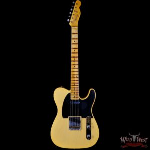 Fender Custom Shop Limited Edition 70th Anniversary Broadcaster (Telecaster) Journeyman Relic Nocaster Blonde R116703 - Image 3