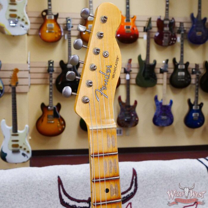 Fender Custom Shop Limited Edition 70th Anniversary Broadcaster (Telecaster) Journeyman Relic Nocaster Blonde R116703 - Image 7