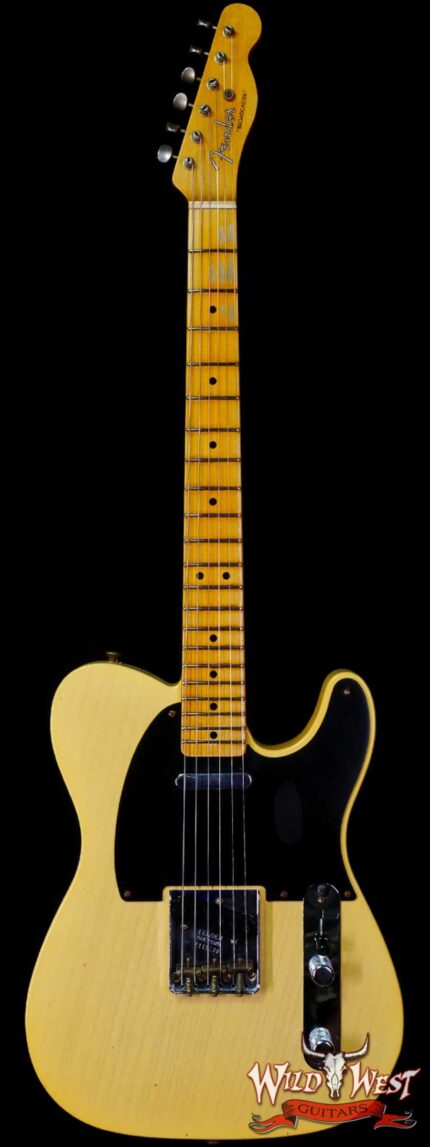 Fender Custom Shop Limited Edition 70th Anniversary Broadcaster (Telecaster) Jorneyman Relic Nocaster Blonde R112130