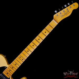 Fender Custom Shop Limited Edition 70th Anniversary Broadcaster (Telecaster) Journeyman Relic Nocaster Blonde R100903 - Image 4