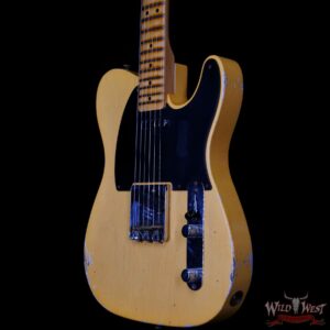 Fender Custom Shop Limited Edition 70th Anniversary Broadcaster (Telecaster) Relic Nocaster Blonde R113501 - Image 2
