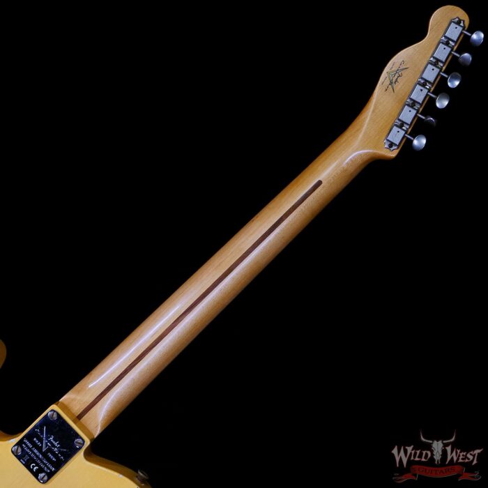 Fender Custom Shop Limited Edition 70th Anniversary Broadcaster (Telecaster) Relic Nocaster Blonde R113501 - Image 5