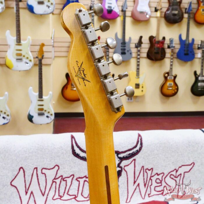 Fender Custom Shop Limited Edition 70th Anniversary Broadcaster (Telecaster) Relic Nocaster Blonde R113501 - Image 11
