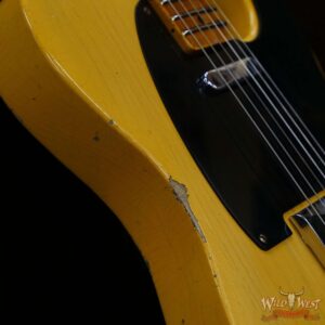 Fender Custom Shop Limited Edition 70th Anniversary Broadcaster (Telecaster) Relic Nocaster Blonde R104608 - Image 10