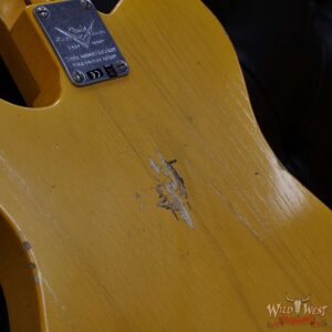 Fender Custom Shop Limited Edition 70th Anniversary Broadcaster (Telecaster) Relic Nocaster Blonde R104608 - Image 13