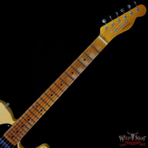 Fender Custom Shop 70th Anniversary Broadcaster Heavy Relic Aged Nocaster Blonde Hand-Wound Pickups R105823 - Image 4