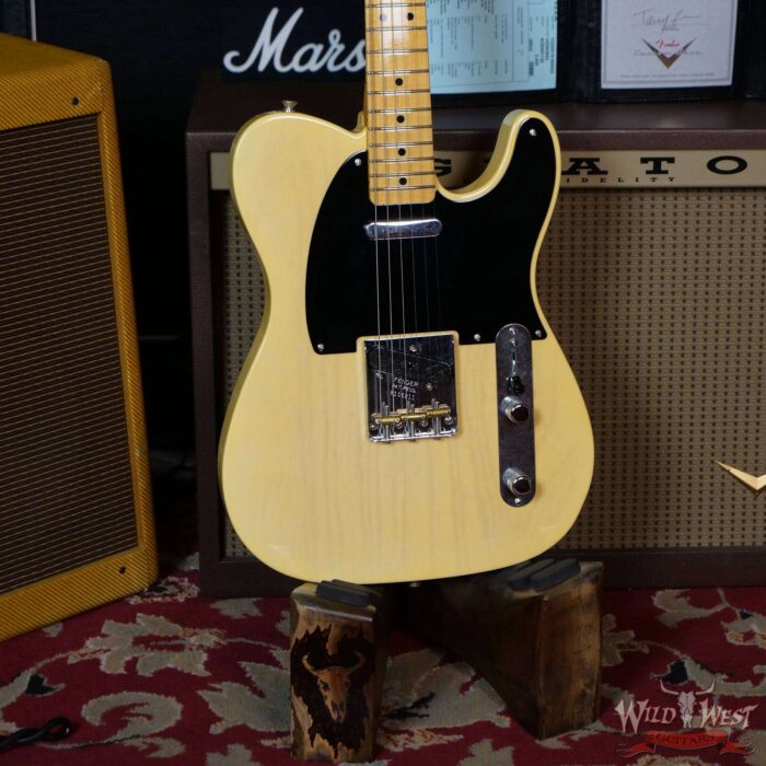 Fender Custom Shop 70th Anniversary Broadcaster NOS Time Capsule Nocaster Blonde Hand-Wound Pickups R106211 - Image 8