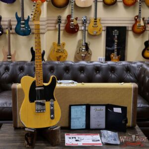 Fender Custom Shop Limited Edition 70th Anniversary Broadcaster (Telecaster) Relic Nocaster Blonde R108899 - Image 6