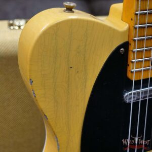 Fender Custom Shop Limited Edition 70th Anniversary Broadcaster (Telecaster) Relic Nocaster Blonde R108899 - Image 9