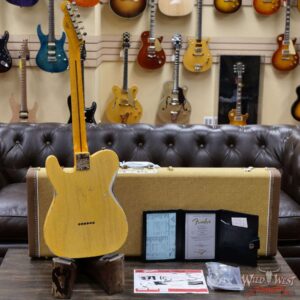 Fender Custom Shop Limited Edition 70th Anniversary Broadcaster (Telecaster) Relic Nocaster Blonde R108899 - Image 10