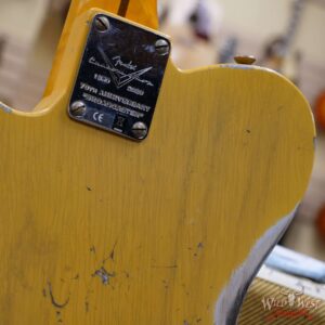 Fender Custom Shop Limited Edition 70th Anniversary Broadcaster (Telecaster) Relic Nocaster Blonde R108899 - Image 13