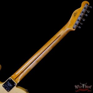 Fender Custom Shop Limited Edition 70th Anniversary Broadcaster (Telecaster) Journeyman Relic Nocaster Blonde 7.00 LBS - Image 5