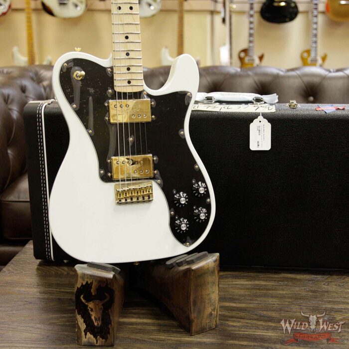 Fender Custom Shop 1972 Telecaster Deluxe NOS Olympic White - Image 13