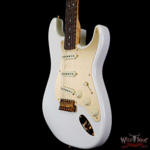 Fender Custom Shop Limited Edition 75th Anniversary Stratocaster 5A Birdseye Maple Neck Rosewood Fingerboard NOS Diamond White Pearl - Image 2