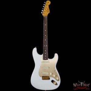 Fender Custom Shop Limited Edition 75th Anniversary Stratocaster 5A Birdseye Maple Neck Rosewood Fingerboard NOS Diamond White Pearl - Image 3