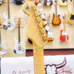 Fender Custom Shop Limited Edition 75th Anniversary Stratocaster 5A Birdseye Maple Neck Rosewood Fingerboard NOS Diamond White Pearl - Image 10