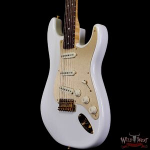 Fender Custom Shop Limited Edition 75th Anniversary Stratocaster 5A Birdseye Maple Neck Rosewood Fingerboard NOS Diamond White Pearl - Image 2