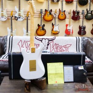 Fender Custom Shop Limited Edition 75th Anniversary Stratocaster 5A Birdseye Maple Neck Rosewood Fingerboard NOS Diamond White Pearl - Image 10