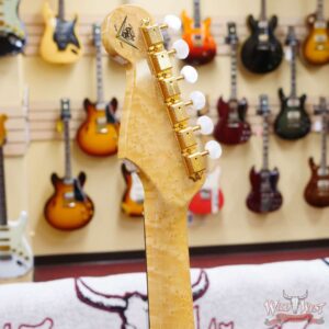 Fender Custom Shop Limited Edition 75th Anniversary Stratocaster 5A Birdseye Maple Neck Rosewood Fingerboard NOS Diamond White Pearl - Image 11